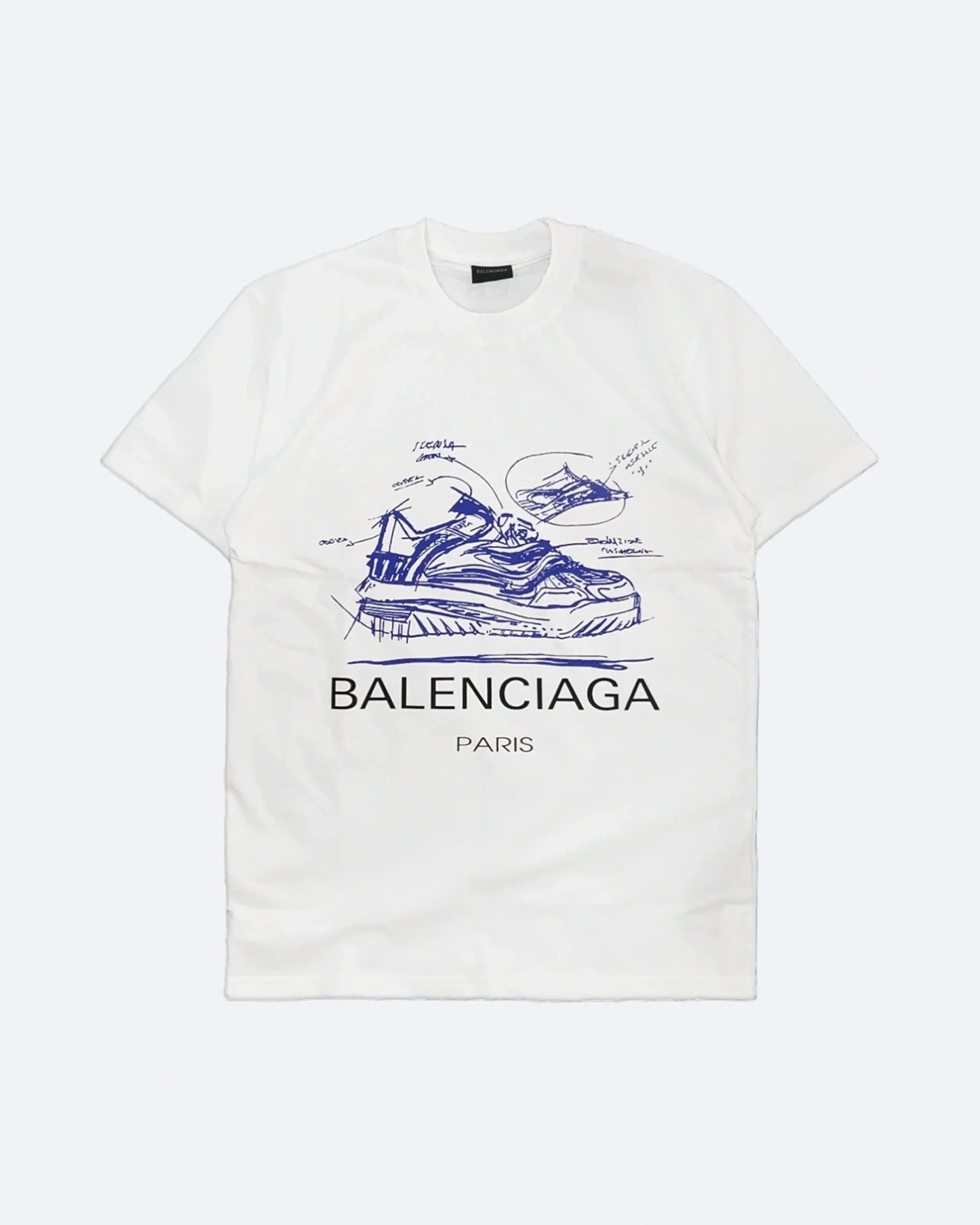 Balenciaga - Sneaker Sketch T-Shirt - White
