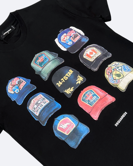 Dsquared2 - Cap Collection T-Shirt - Black