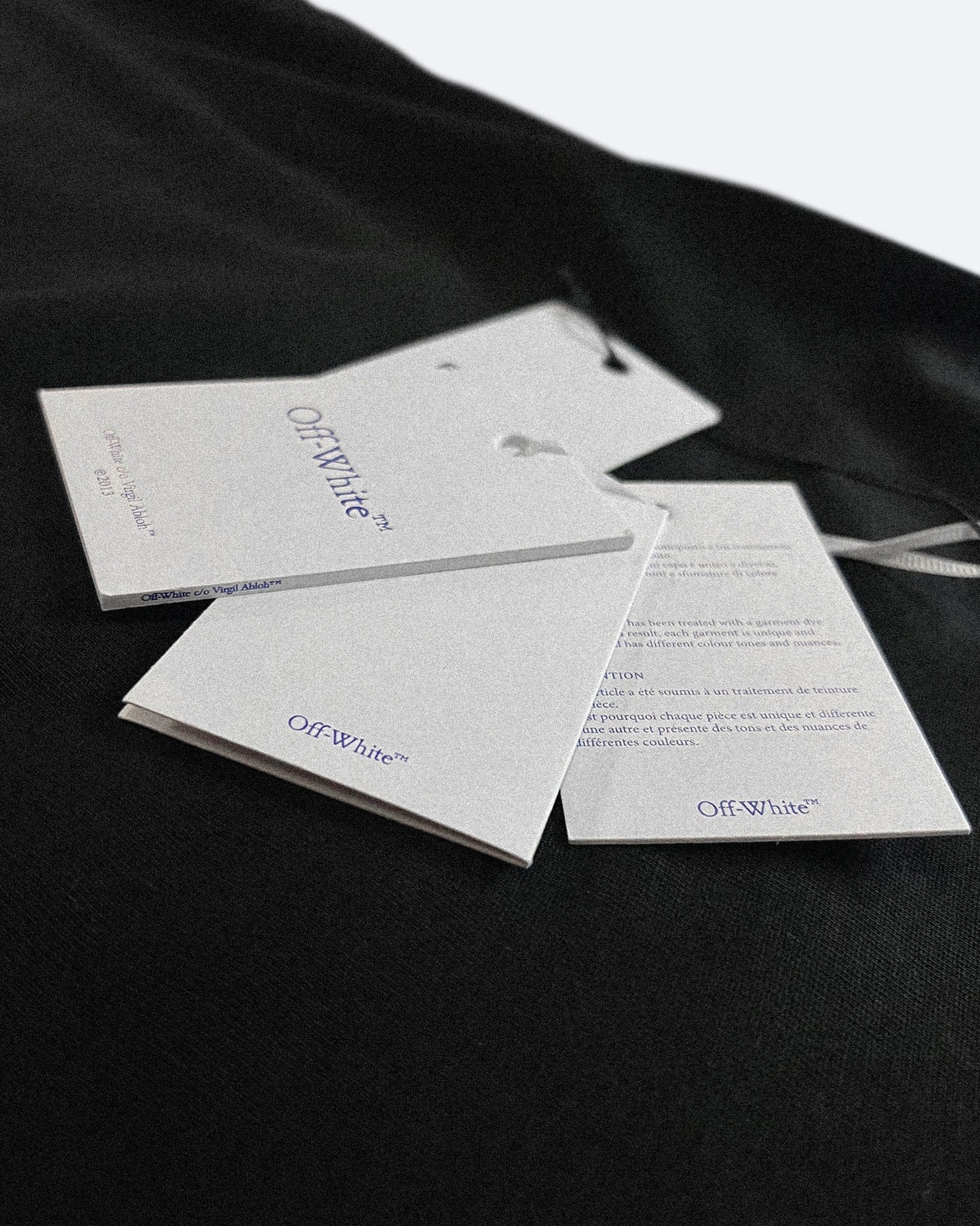 Off-White - 3D Halftone Logo Oversized T-Shirt - Black