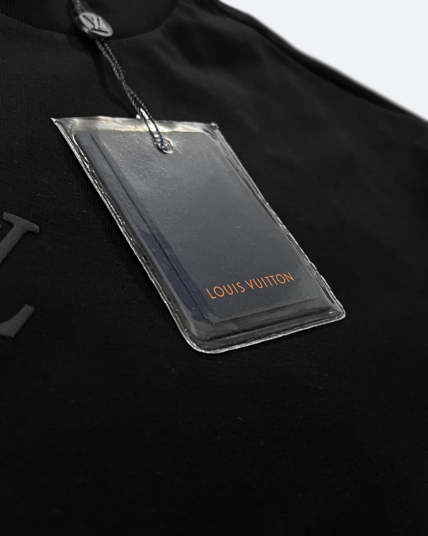 Louis Vuitton - LV Logo Seamed T-Shirt - Black