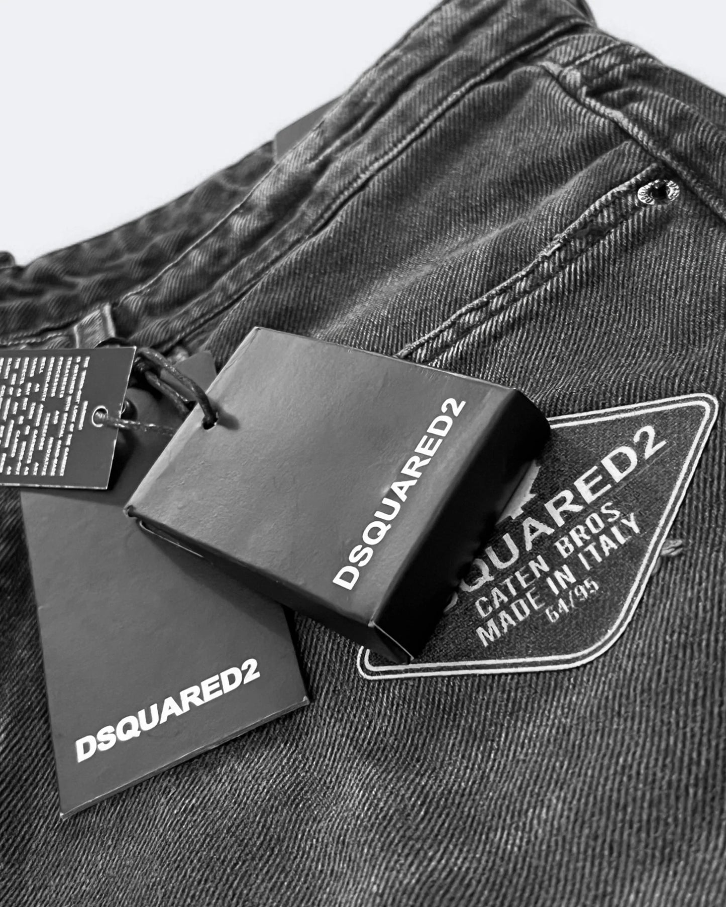 Dsquared2 - Stamp Jeans - Black