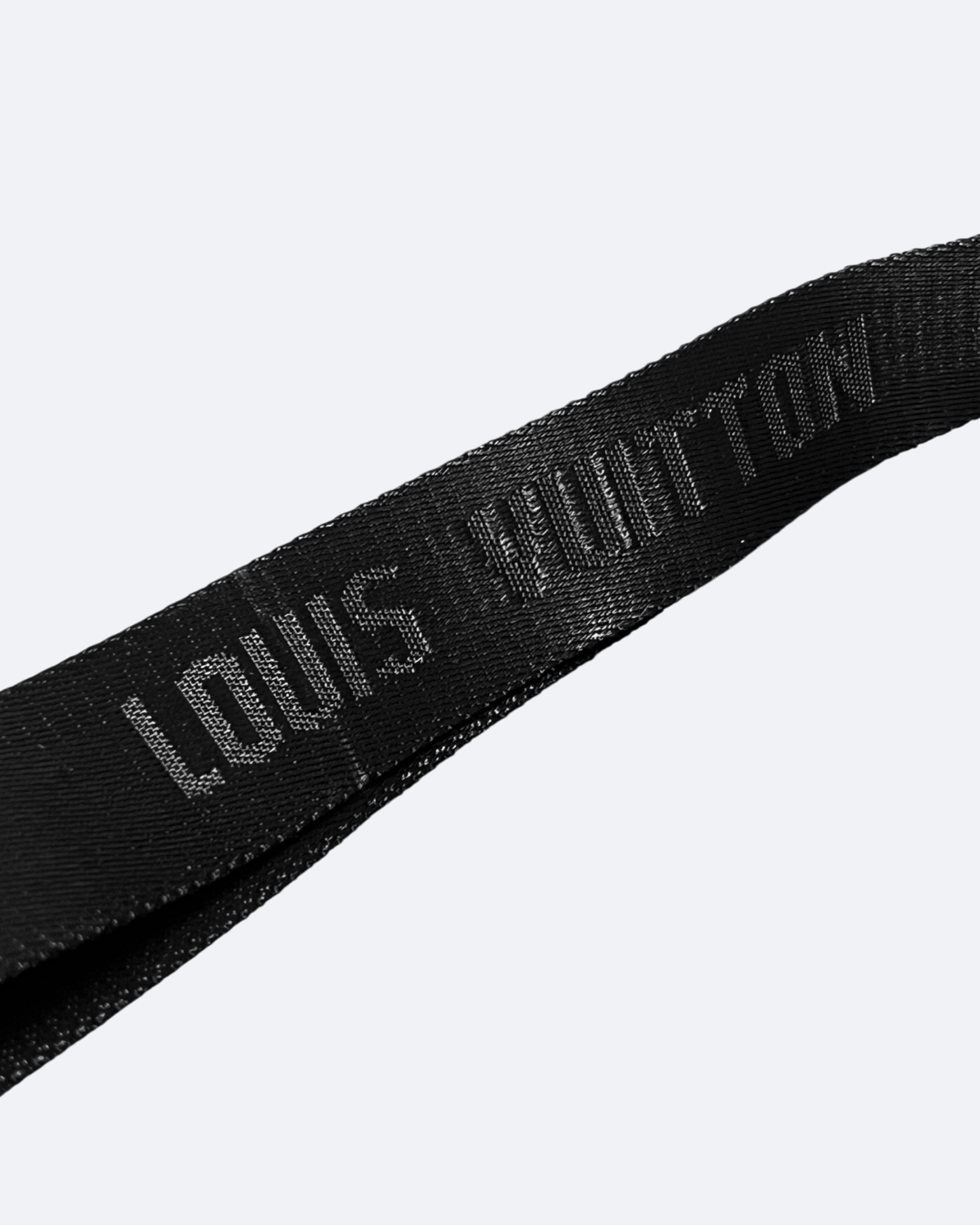 LVTN - Alpha Leather Embossed Crossbody Bag - Gray