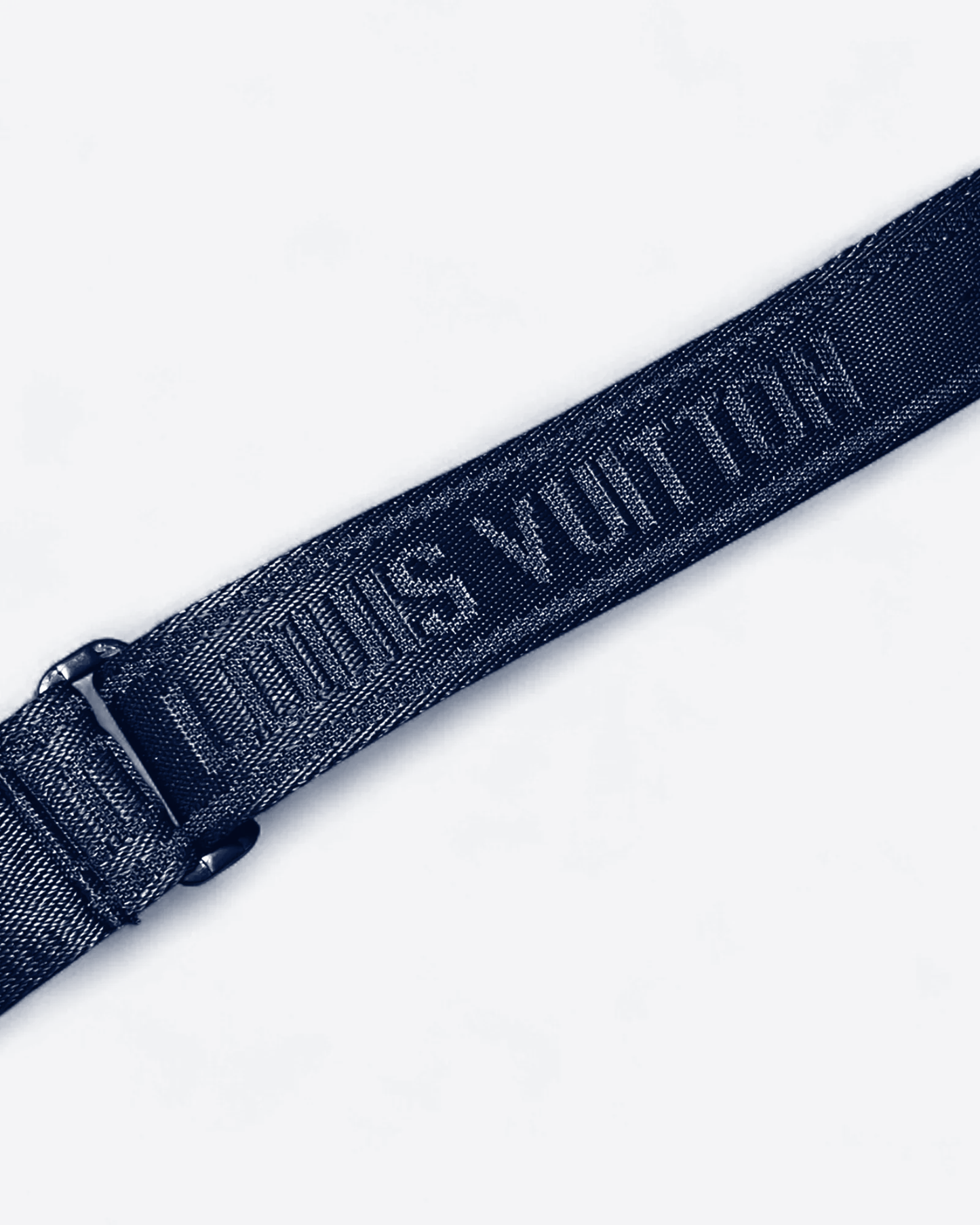 LVTN - Leather Mini Messenger Bag - Dark Blue