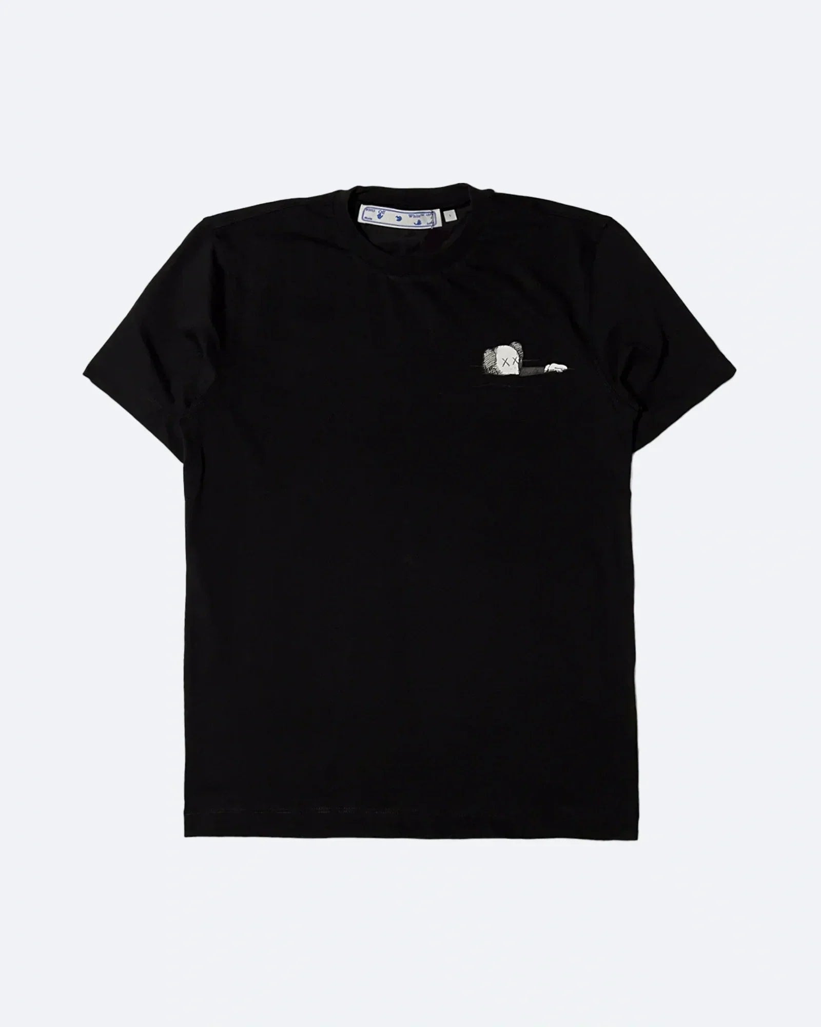 Off-White - Drowning KAWS tričko - černé