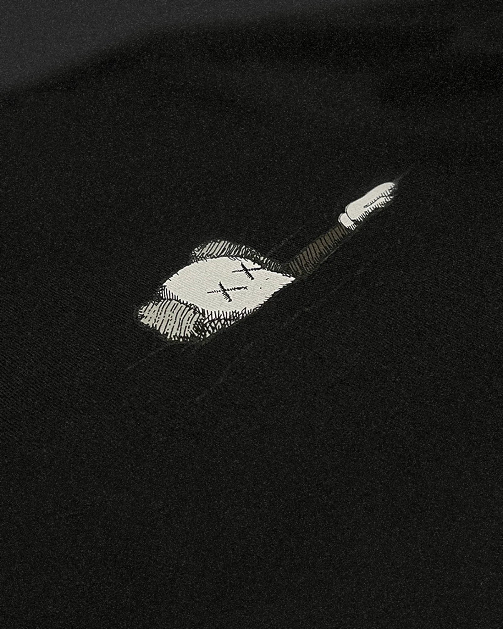 Off-White - Drowning KAWS tričko - černé