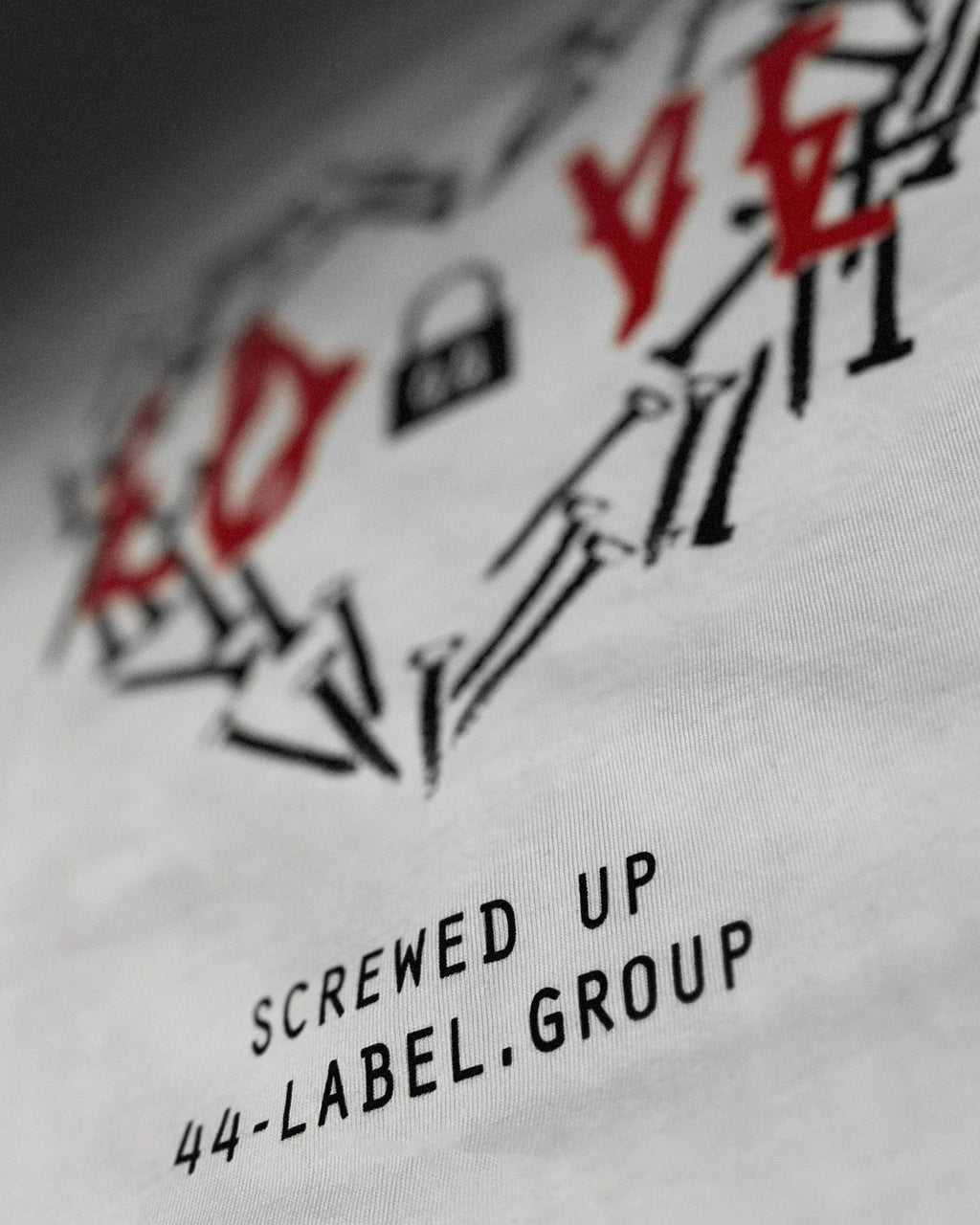 44 Label Group – Tričko Lost Love – bílé