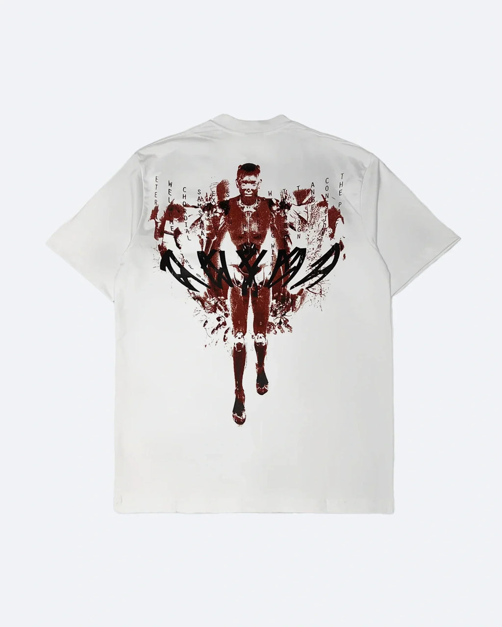 44 Label Group x Anyma - Grafické tričko - Bílé