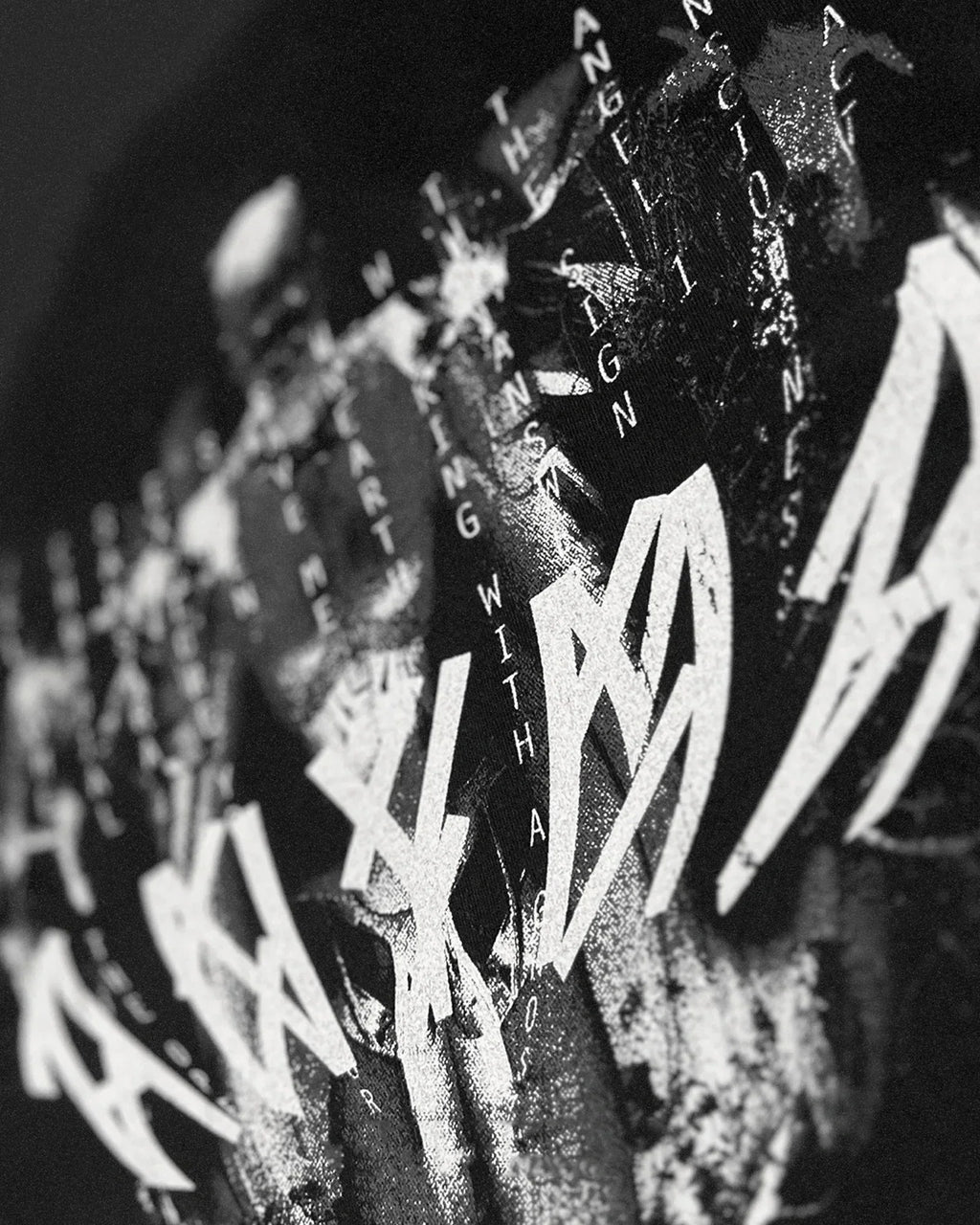 44 Label Group x Anyma - Tričko s grafikou - černé