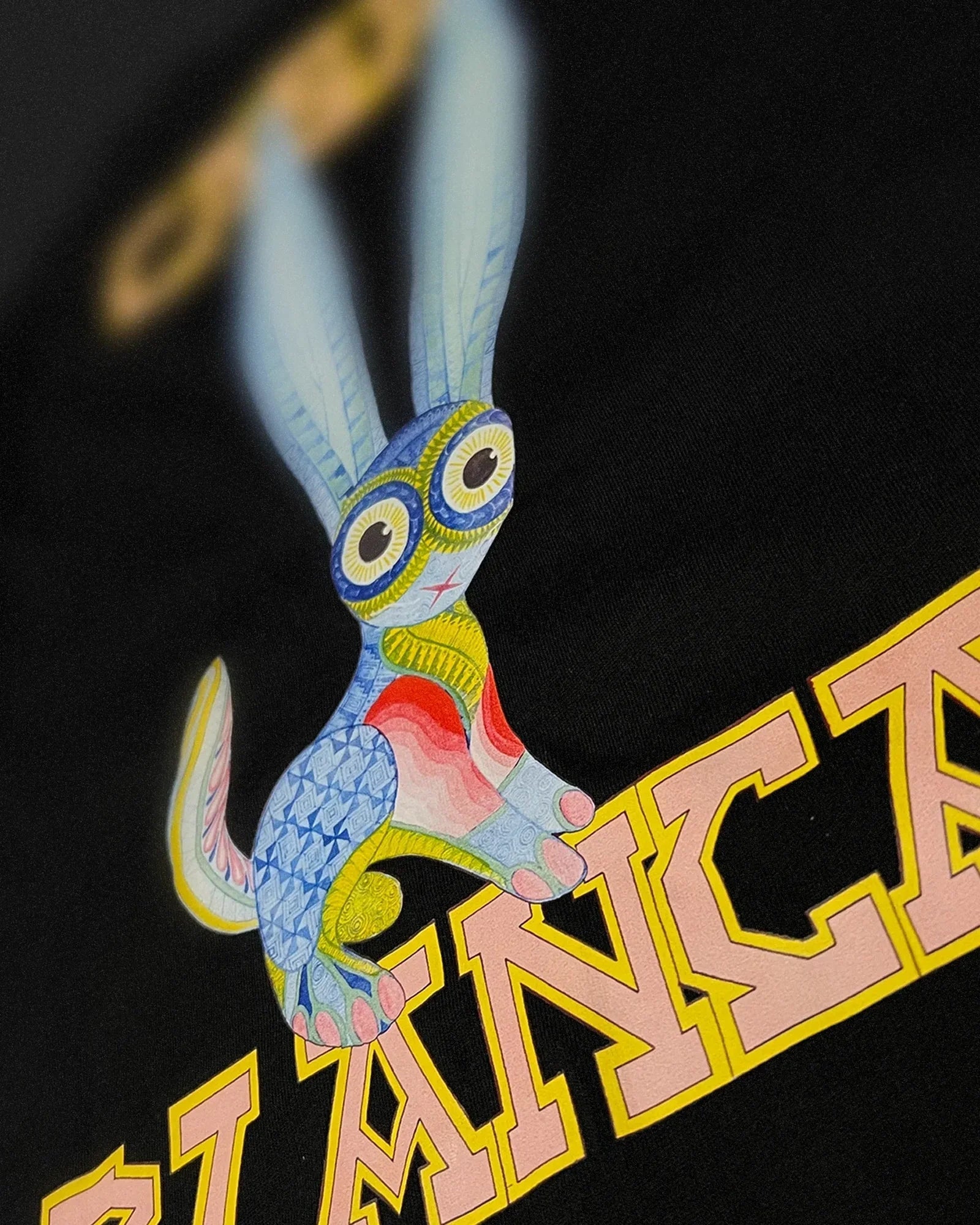 Casablanca - Králičí alebrije tričko - černé