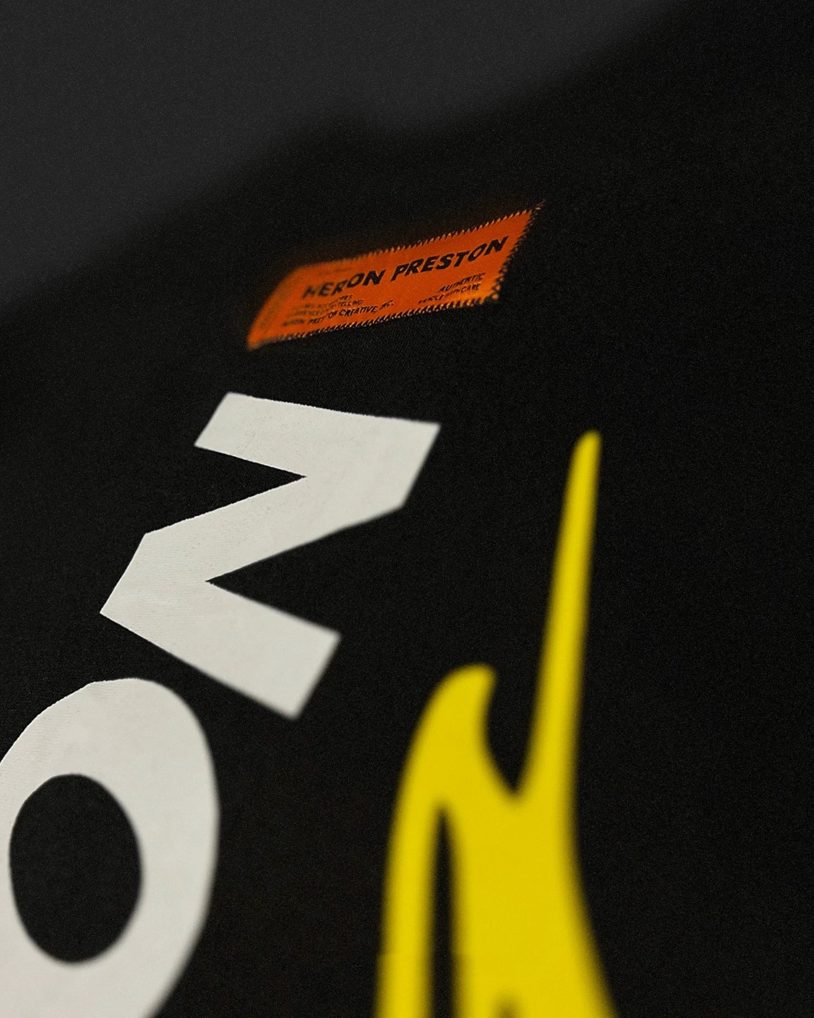 Heron Preston - Tričko Racing - Černá