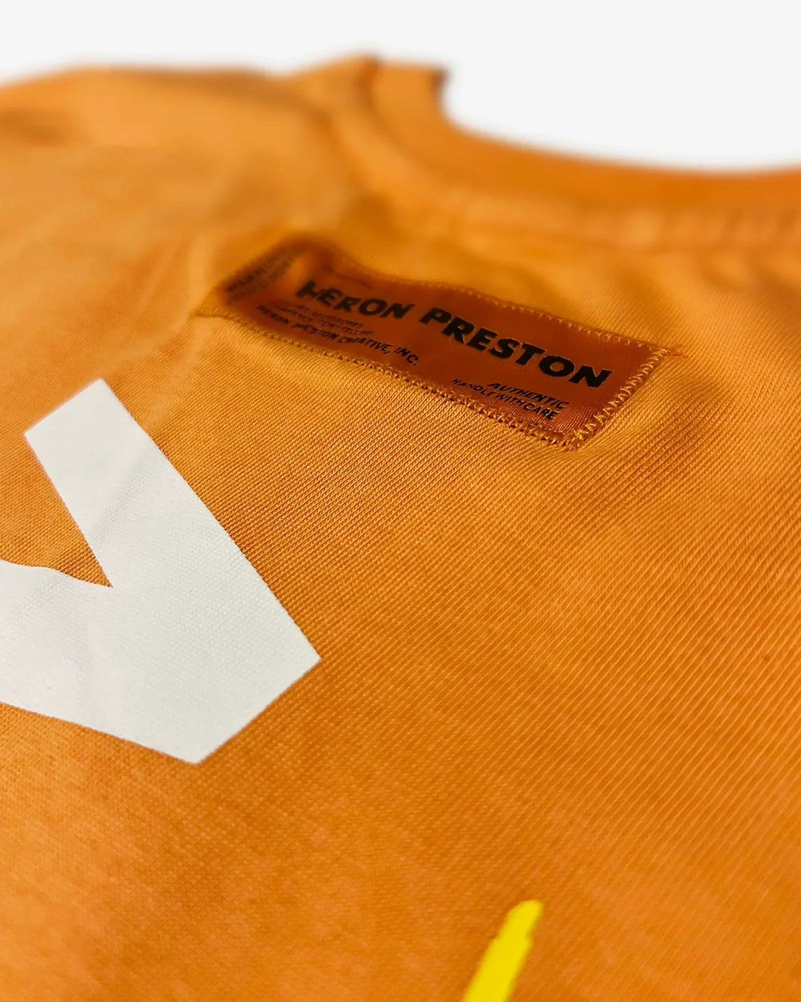 Heron Preston - Závodní tričko - Oranžová