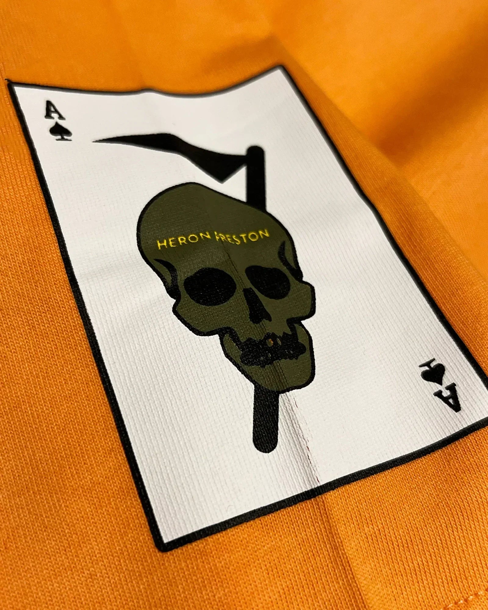 Heron Preston - Závodní tričko - Oranžová