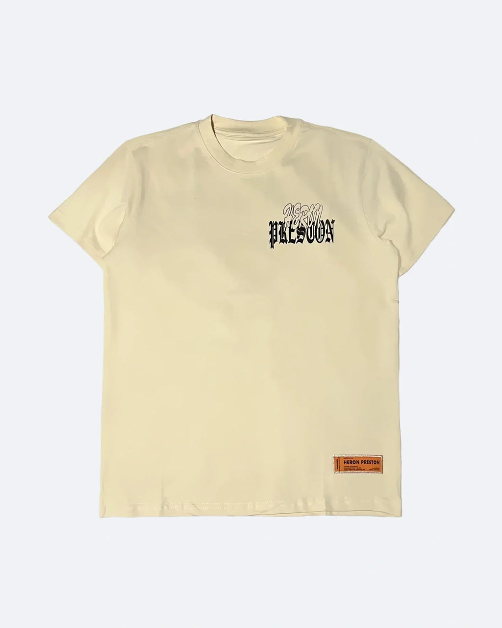 Heron Preston - Tričko Bodybuilder - krémové