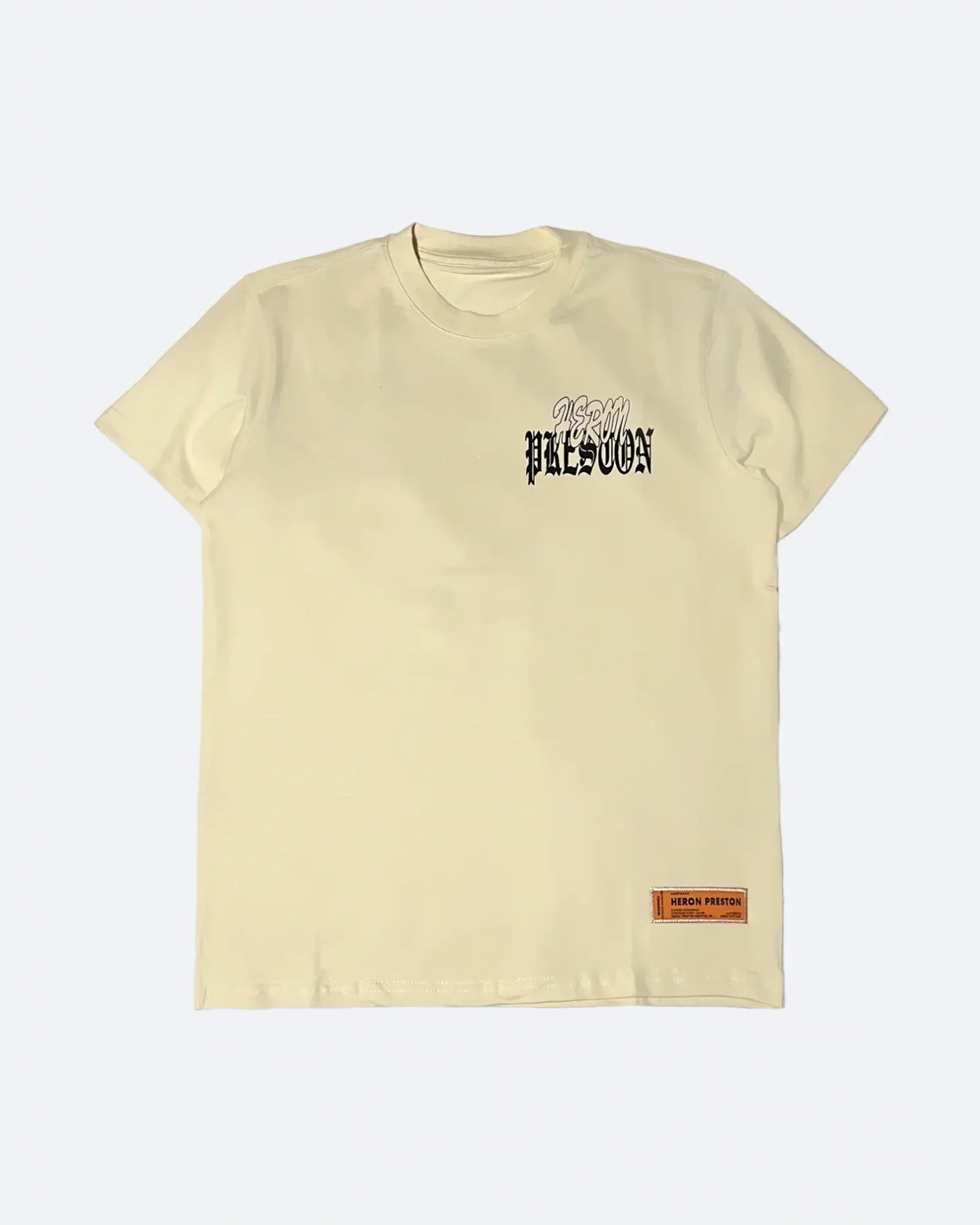 Heron Preston - Tričko Bodybuilder - krémové