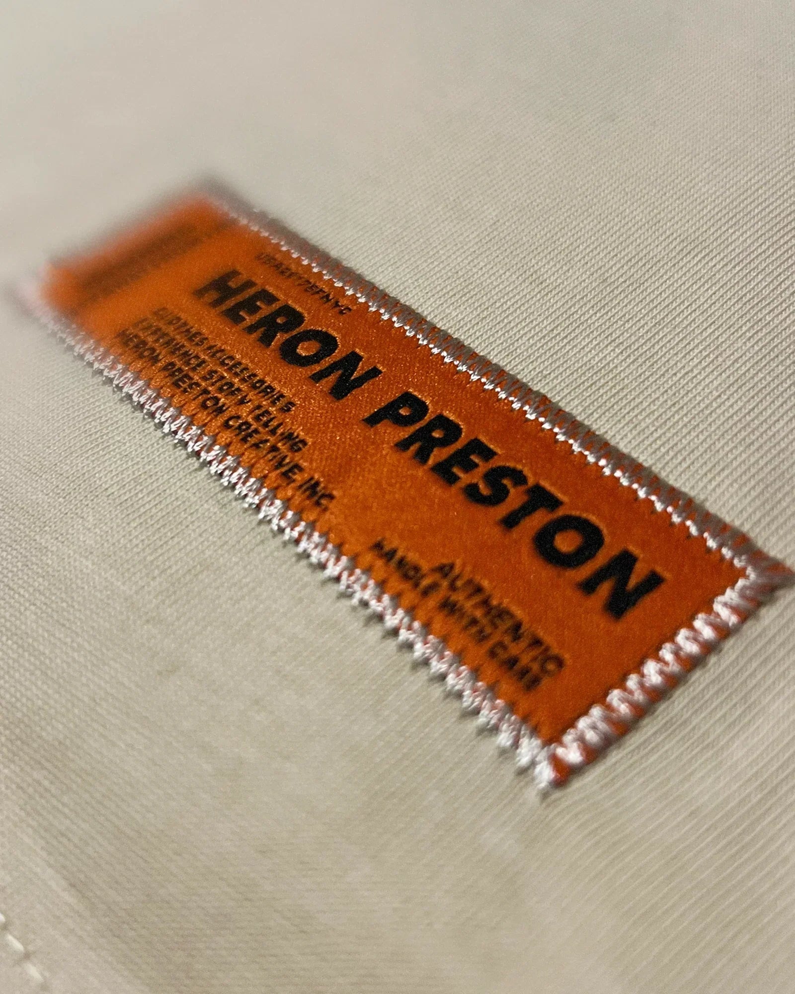Heron Preston - Tričko Bodybuilder - krémové