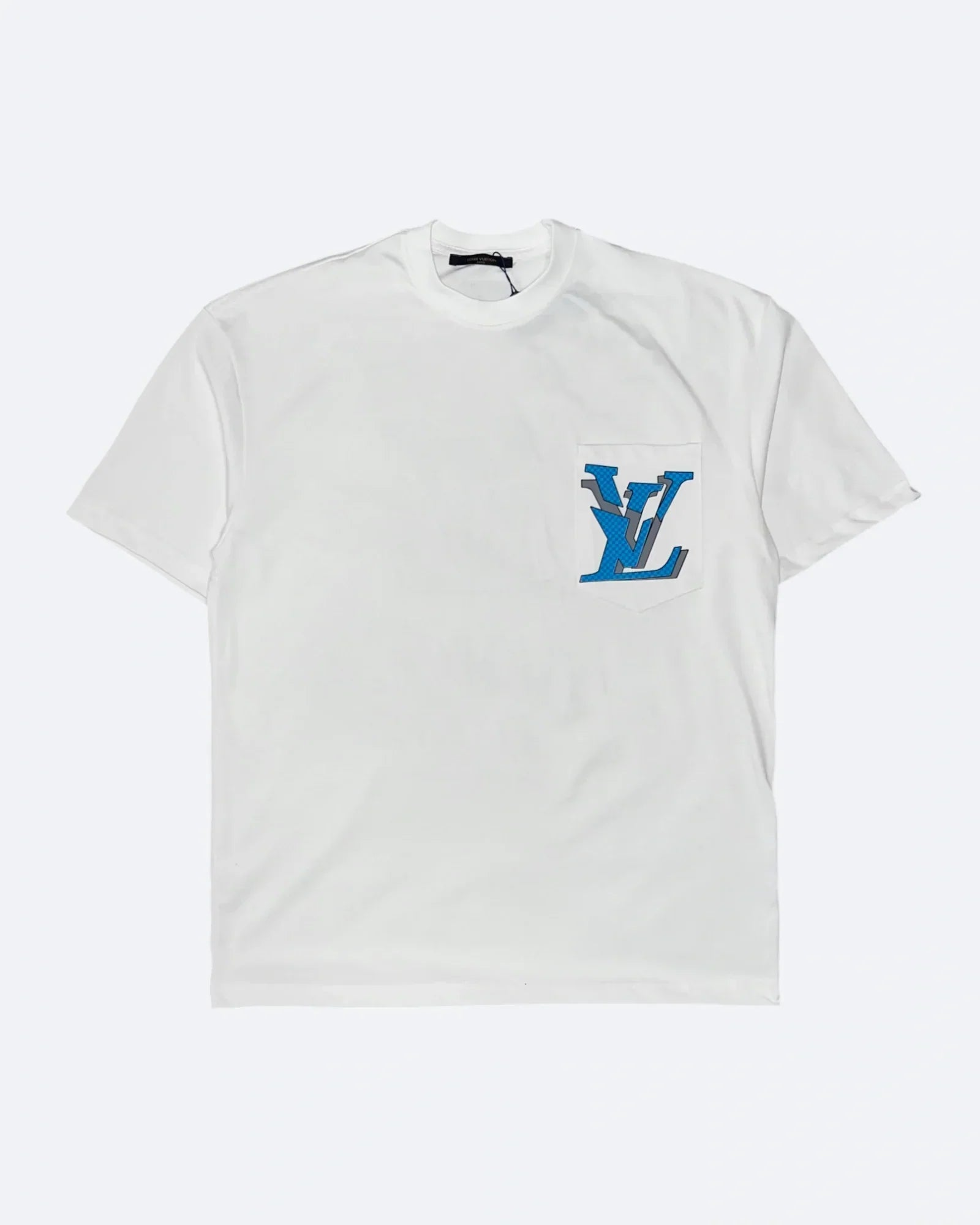 Louis Vuitton - Tričko Multi Logo Graphic - Bílé