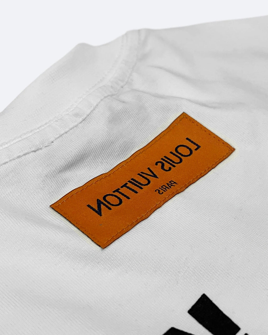 Louis Vuitton - Tričko Multi Logo Graphic - Bílé