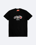 Kenzo - Tričko s výšivkou Tiger Cubes - Černá