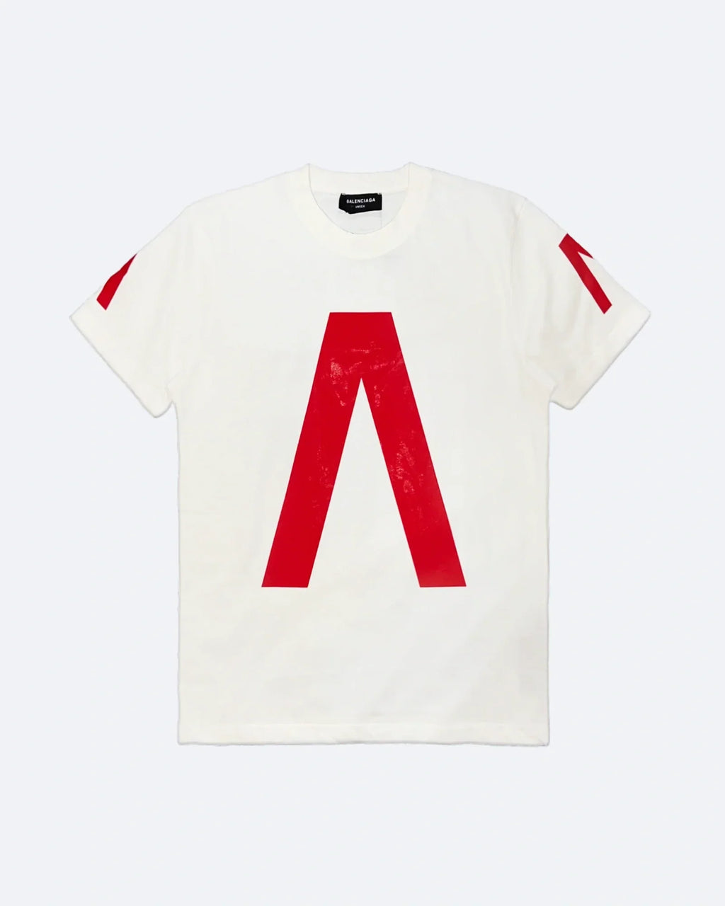 Balenciaga - Music x Archieve Tričko - Bílé