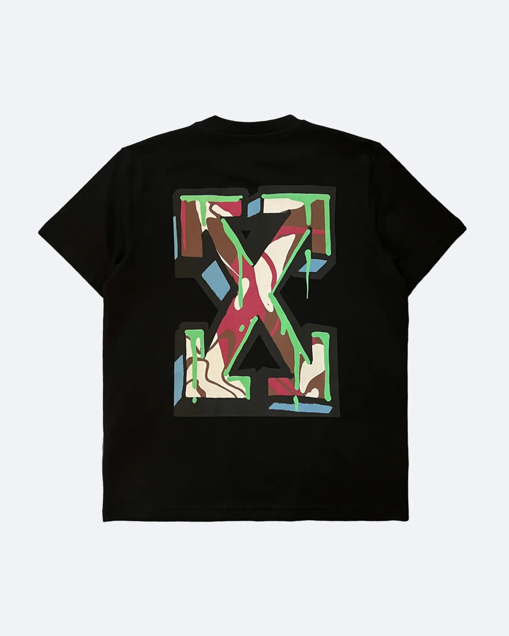 Off-White – tričko Abstract Logo – černé