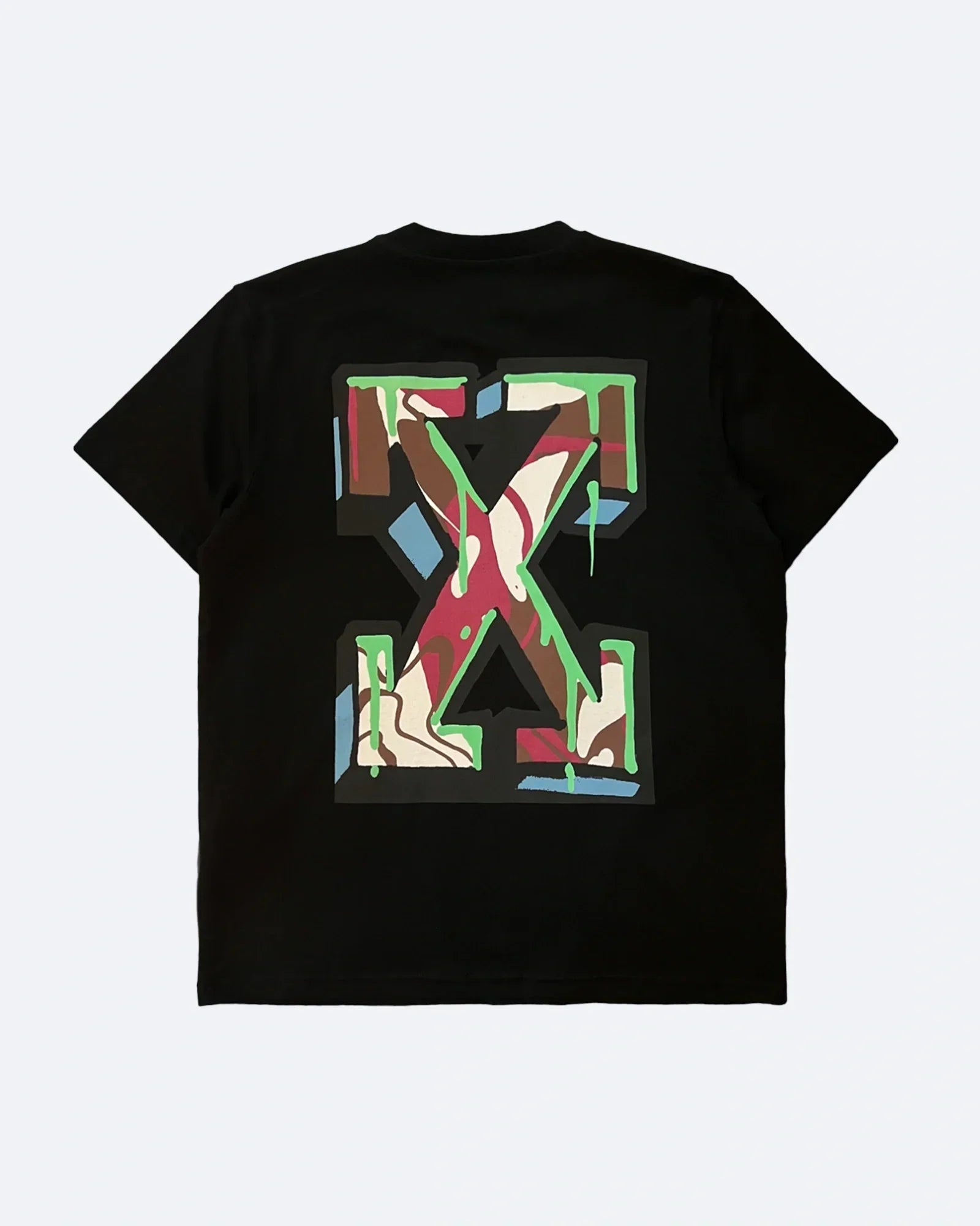 Off-White – tričko Abstract Logo – černé