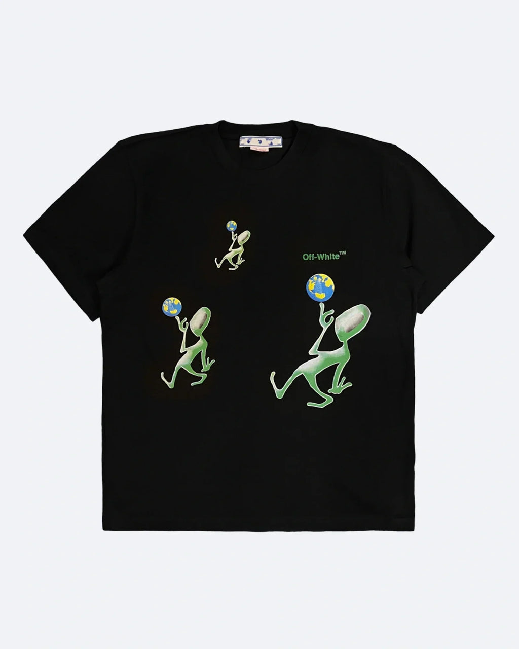 Off-White - Tričko Alien Arrow - Černé
