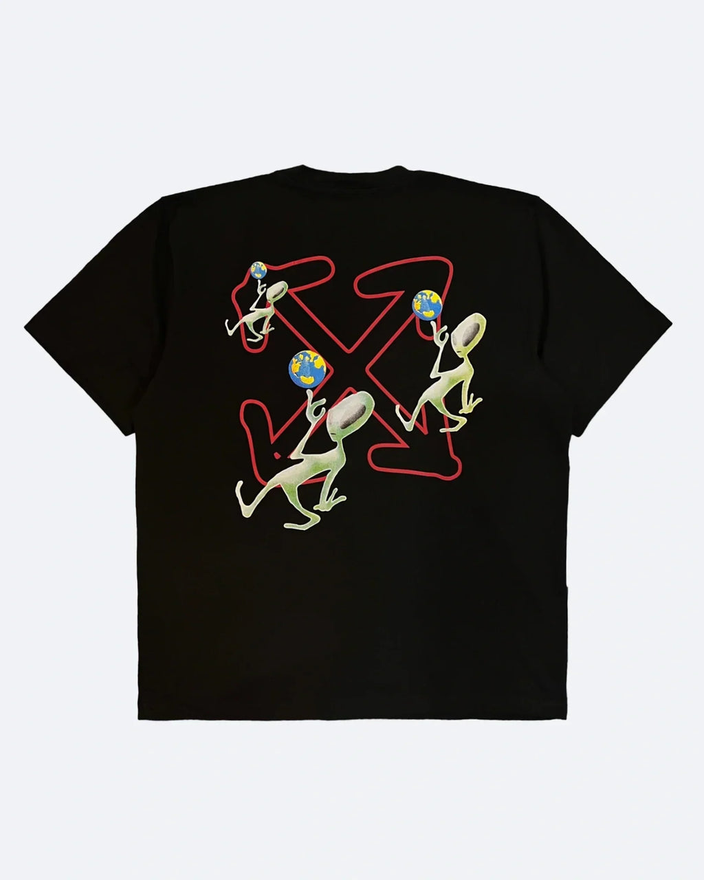 Off-White - Tričko Alien Arrow - Černé