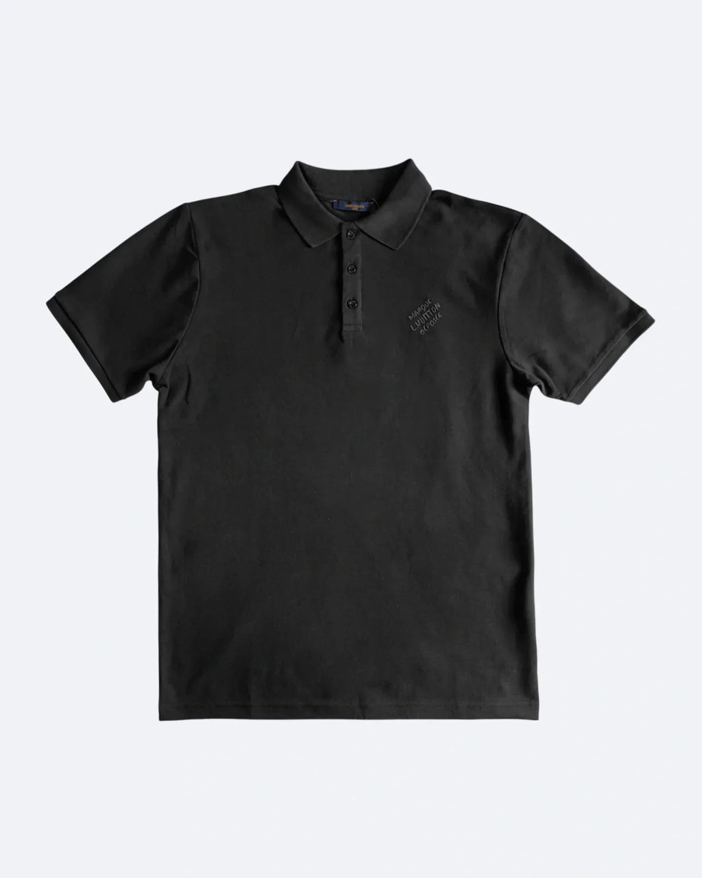 Louis Vuitton – značkové polo tričko Louis Vuitton – černé
