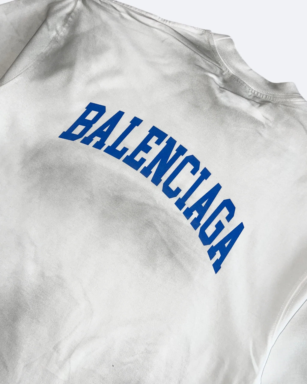 Balenciaga - tričko G Logo College - špinavě bílá