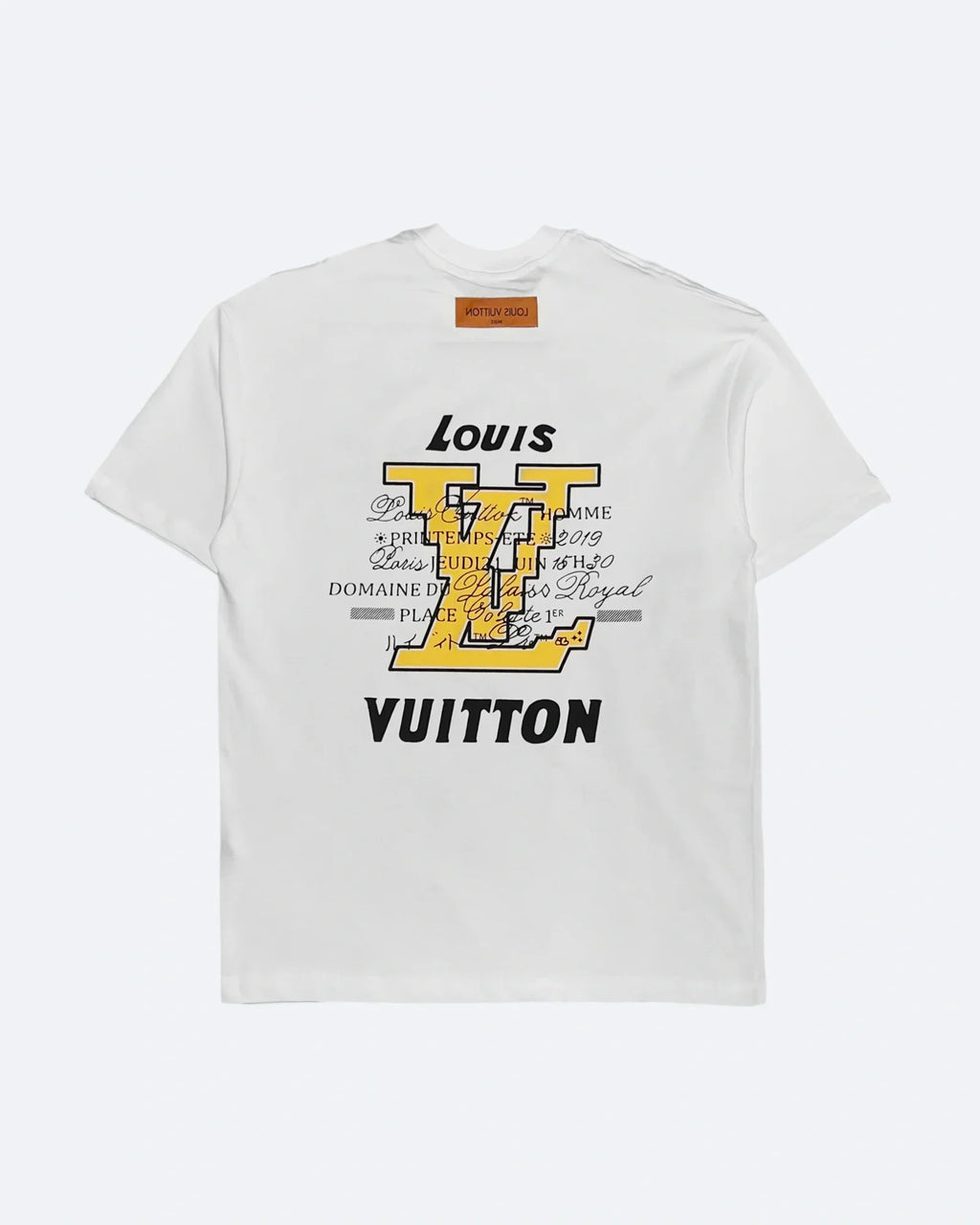 Louis Vuitton – tričko s logem LV Pixel Monogram – bílé