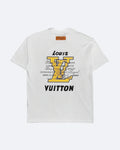 Louis Vuitton – tričko s logem LV Pixel Monogram – bílé
