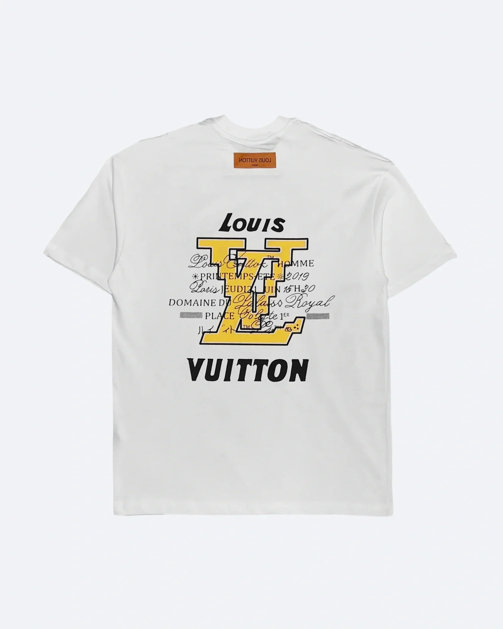 Louis Vuitton – tričko s logem LV Pixel Monogram – bílé