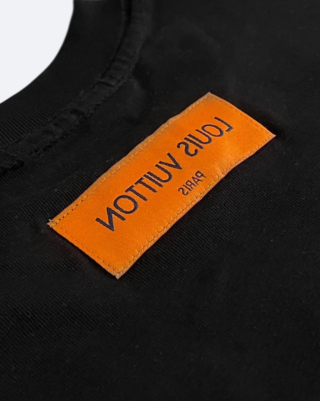 Louis Vuitton - Tričko s logem LV Pixel Monogram – černé