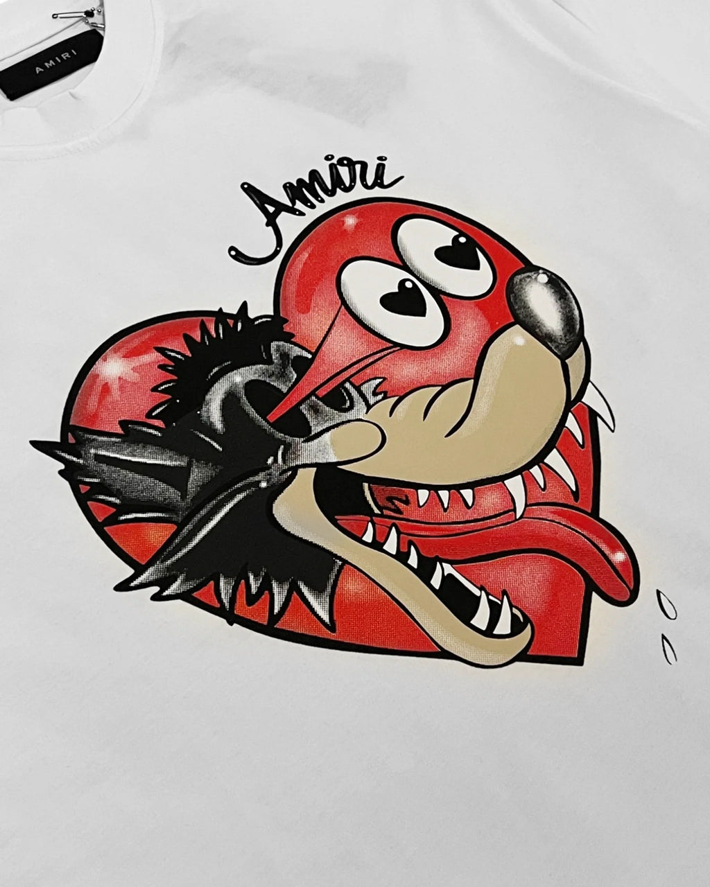 Amiri – Tričko Hopeless Romantic – bílé