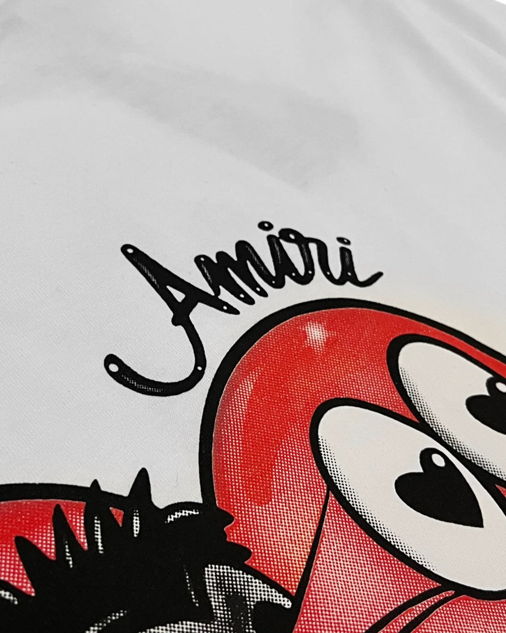 Amiri – Tričko Hopeless Romantic – bílé