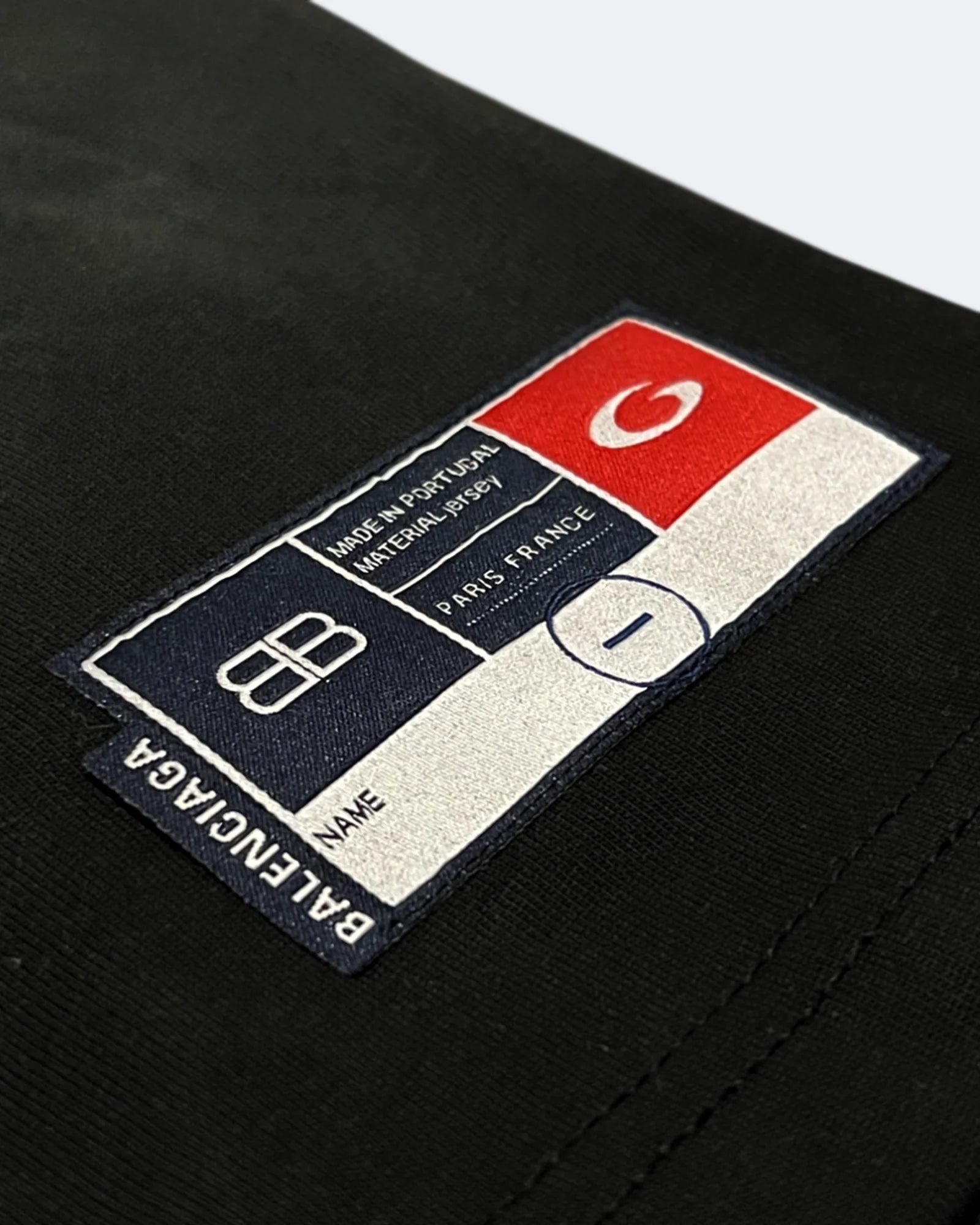 Balenciaga – Tričko G Logo College – černé