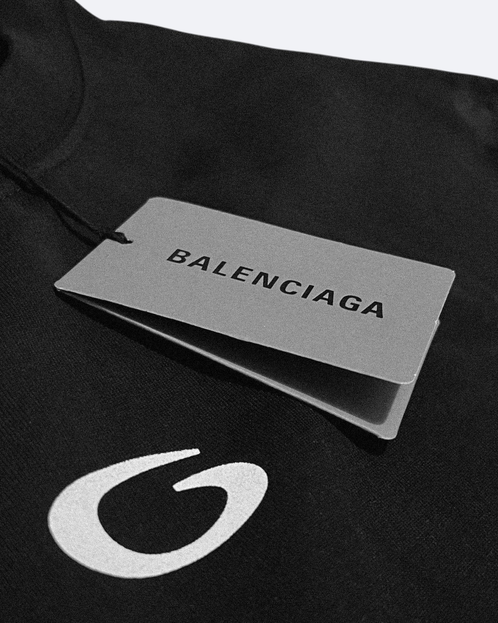 Balenciaga – Tričko G Logo College – černé