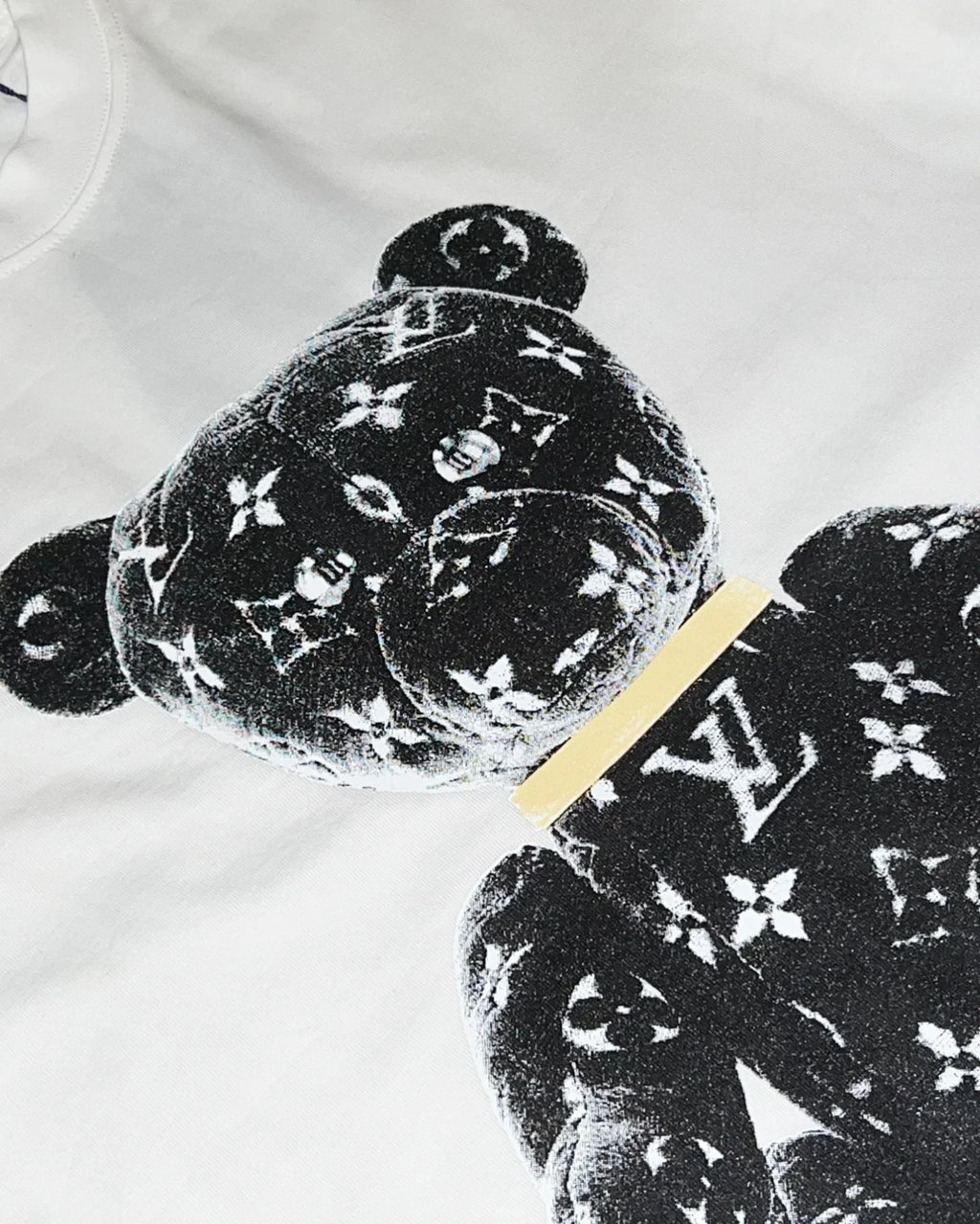 Louis Vuitton - Tričko s medvídkem LV - Bílé