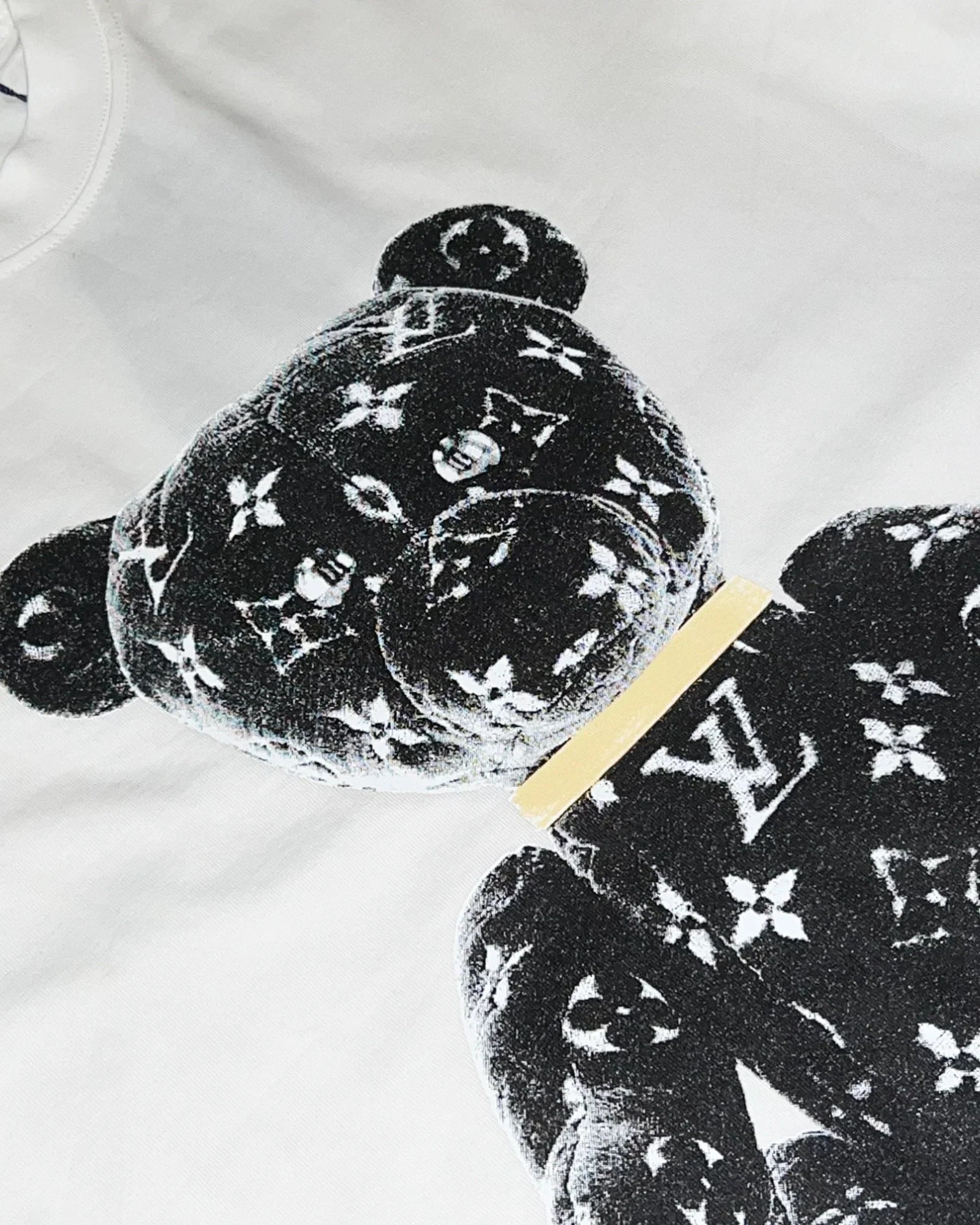 Louis Vuitton - Tričko s medvídkem LV - Bílé