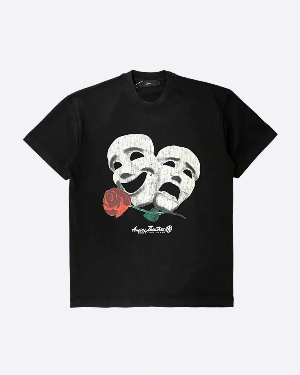 Amiri – Tričko Theatre Masks – černé