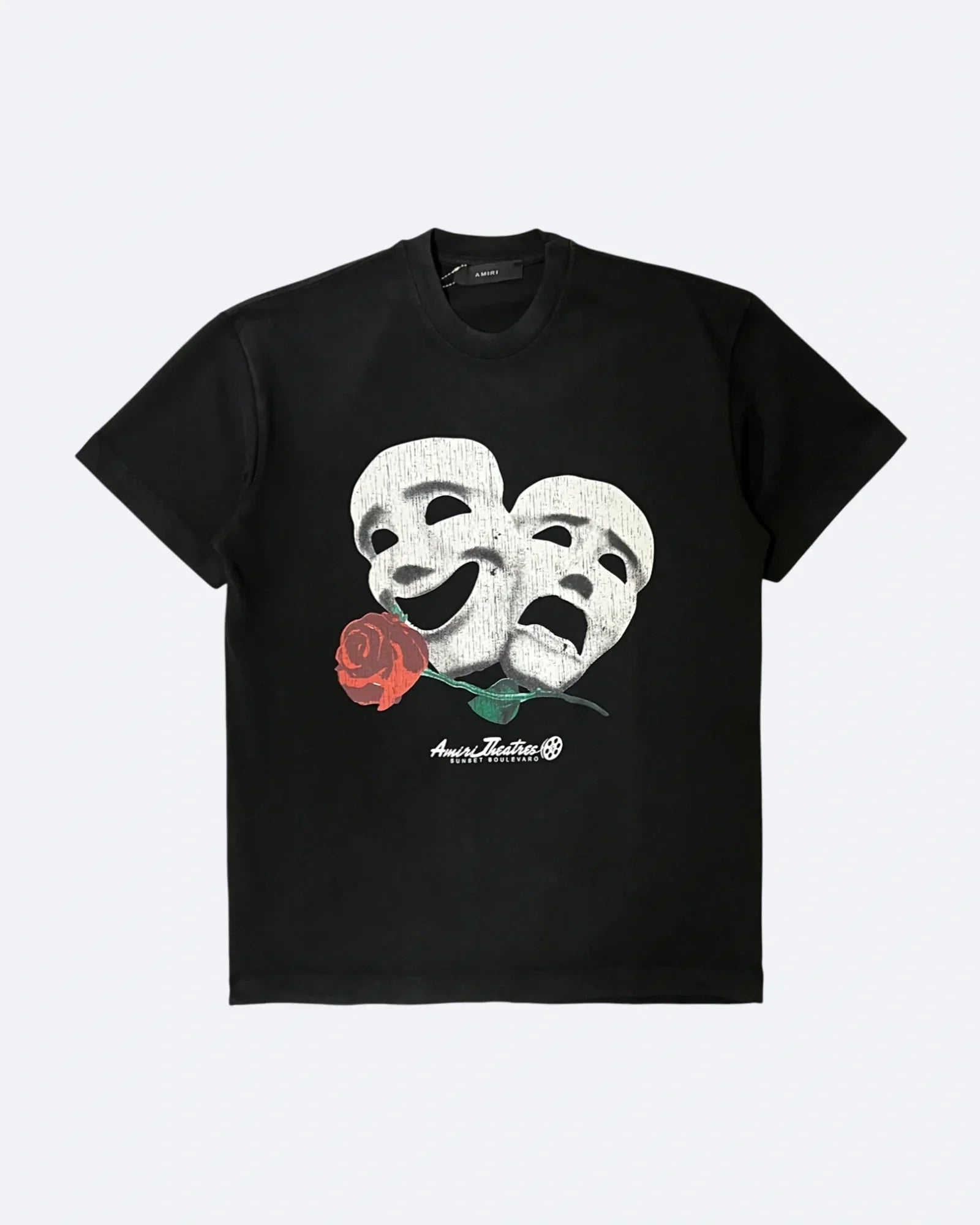 Amiri – Tričko Theatre Masks – černé