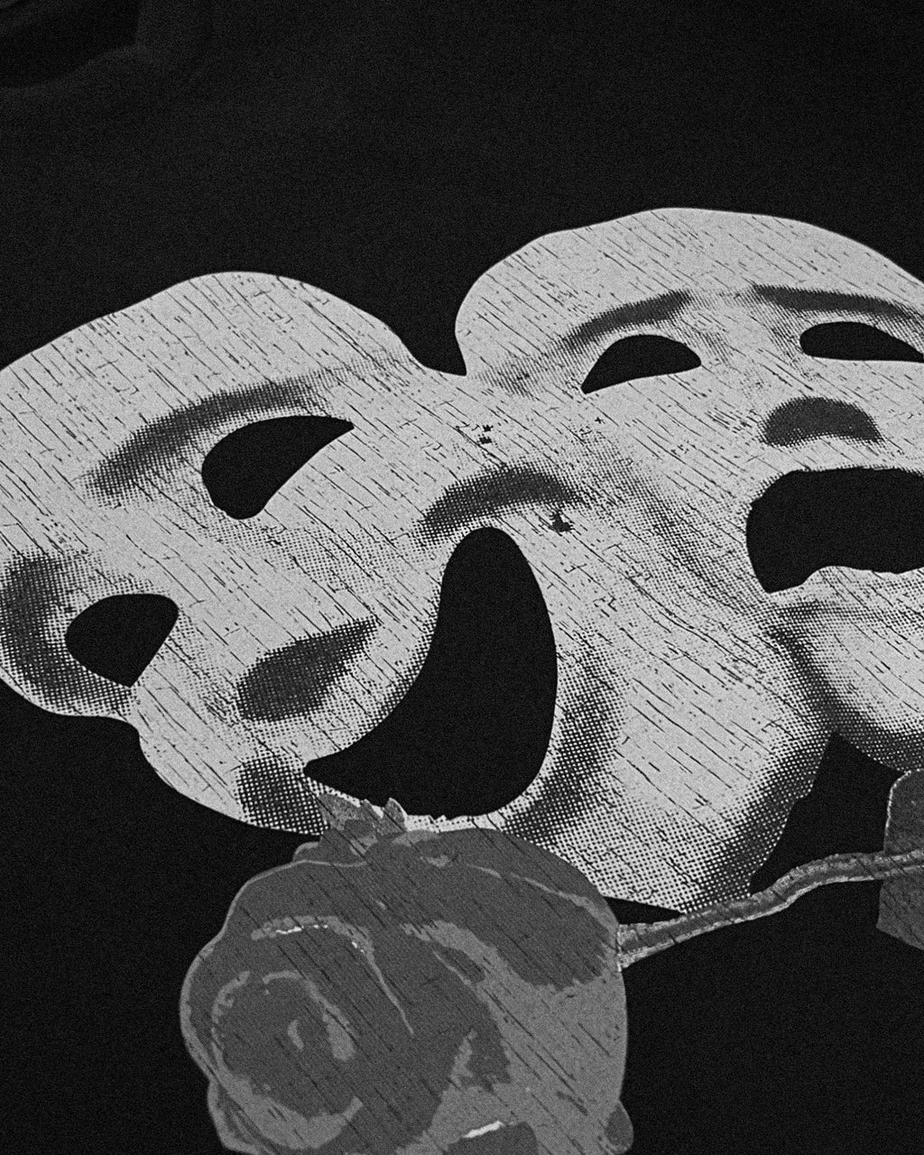 Amiri – Tričko Theatre Masks – černé