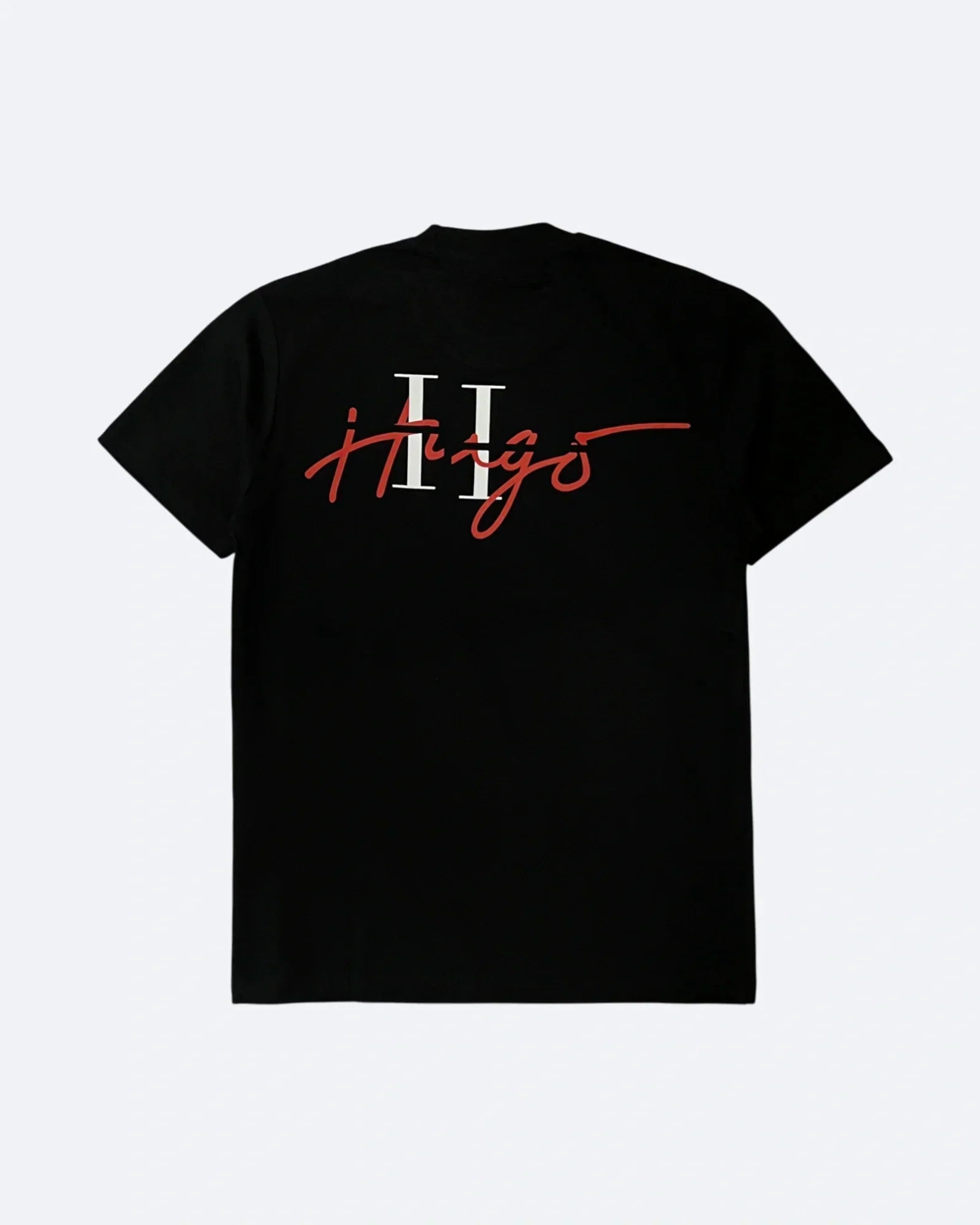 HUGO - Tričko Signature Hugo - Černé
