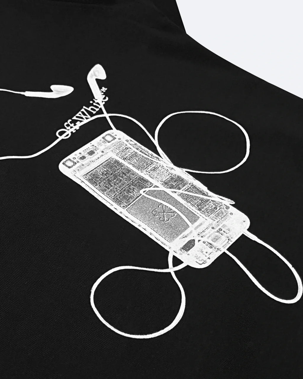 Off-White – tričko X-Ray Arrow – černé
