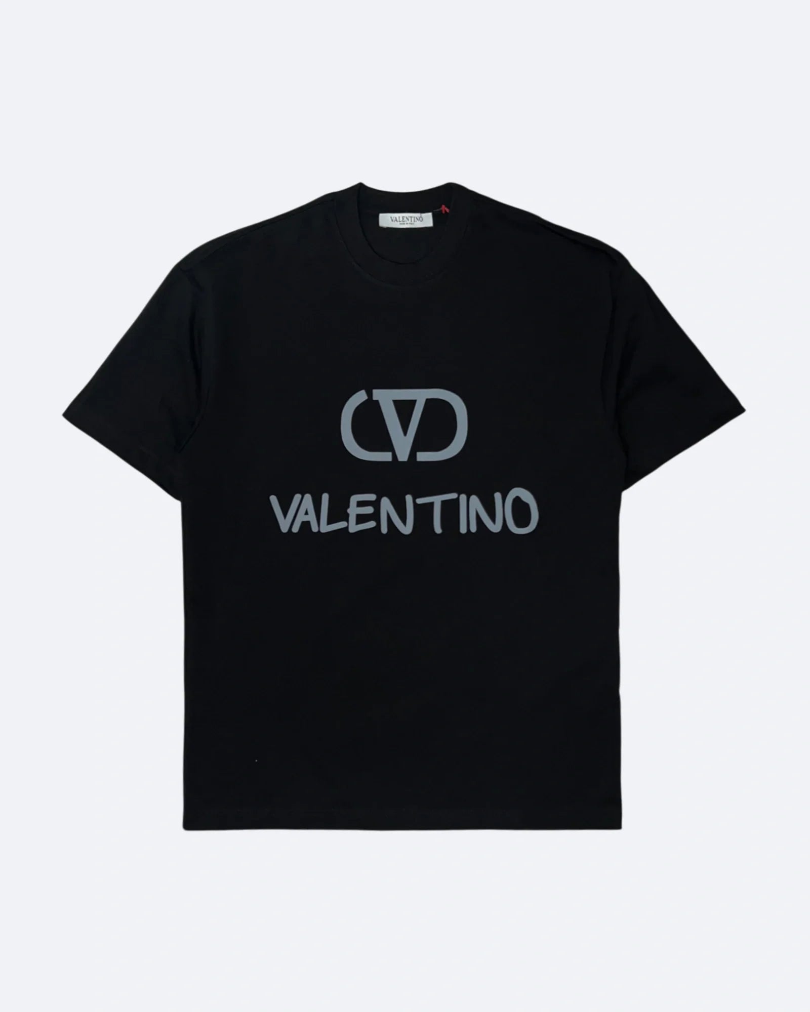 Valentino – Neformální tričko s logem – černé