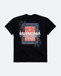 Balenciaga - Tričko Red Bandana - Černé