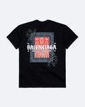 Balenciaga - Tričko Red Bandana - Černé