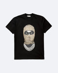 IH NOM UH NIT - Tričko Leopard Mask - Černá