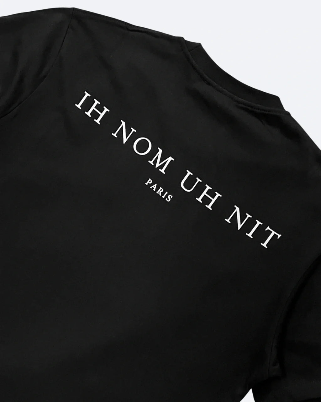 IH NOM UH NIT - Tričko Leopard Mask - Černá