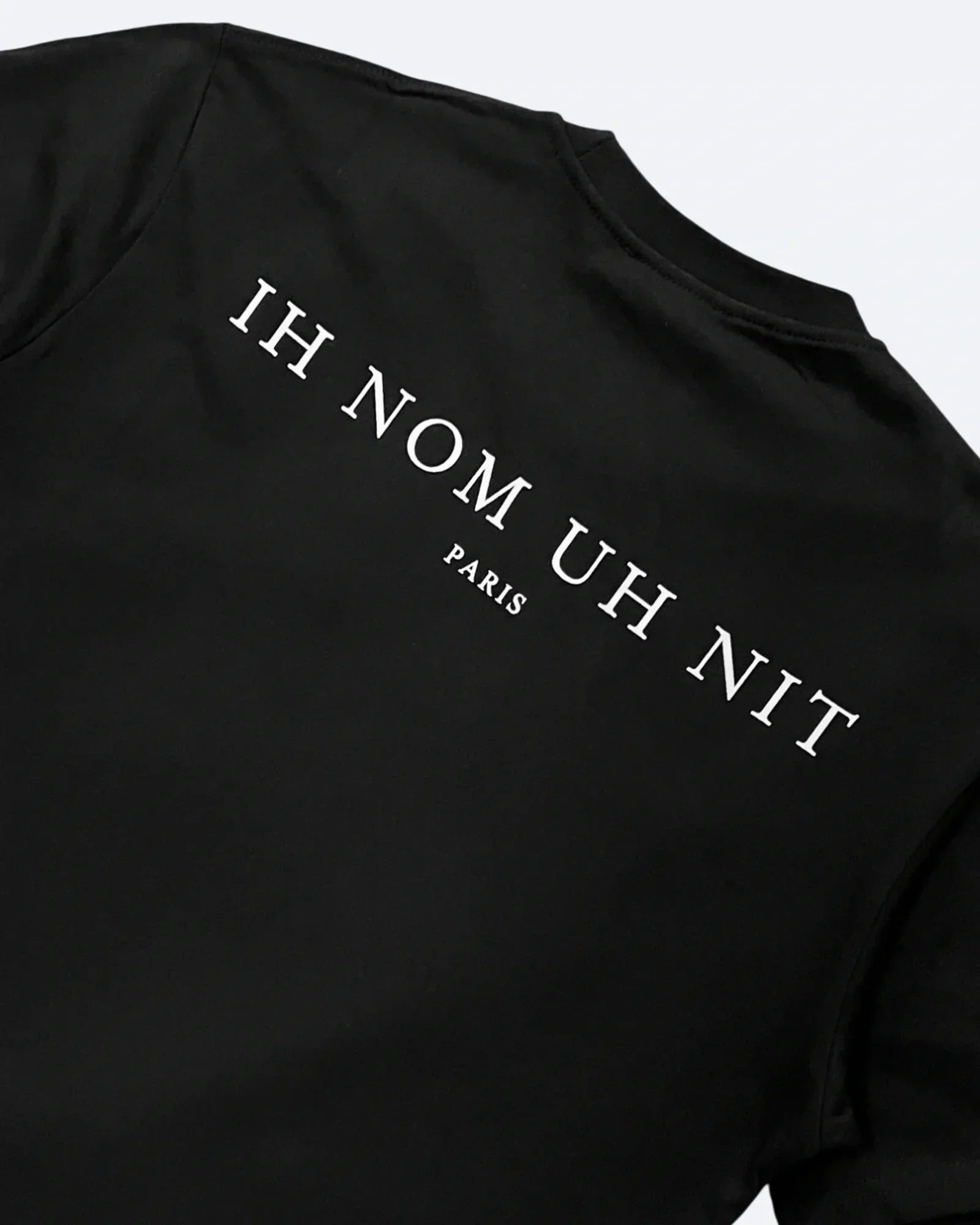 IH NOM UH NIT - Tričko Leopard Mask - Černá